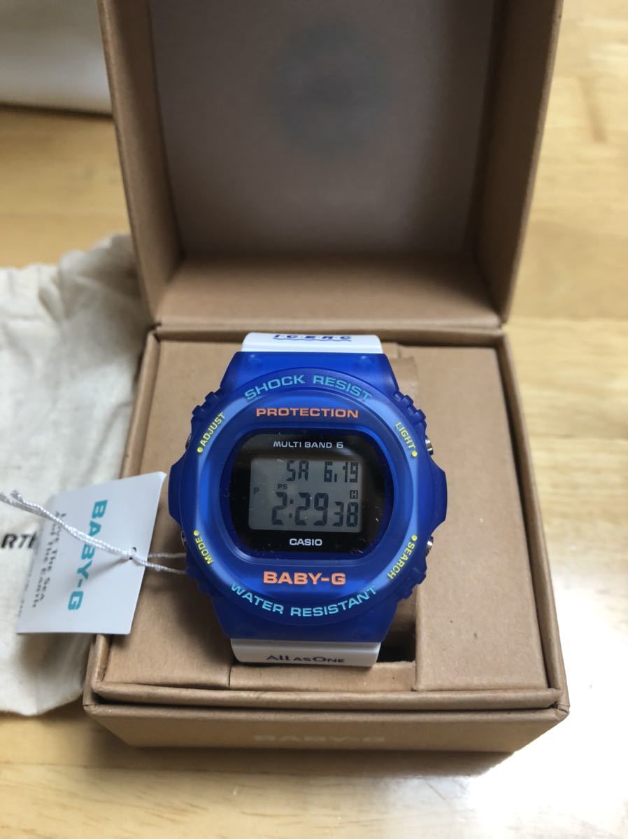 高知インター店 コラボ アイサーチ ジャパン イルカクジラ 21 Baby G Casio 腕時計 デジタル Ucs Gob Ve
