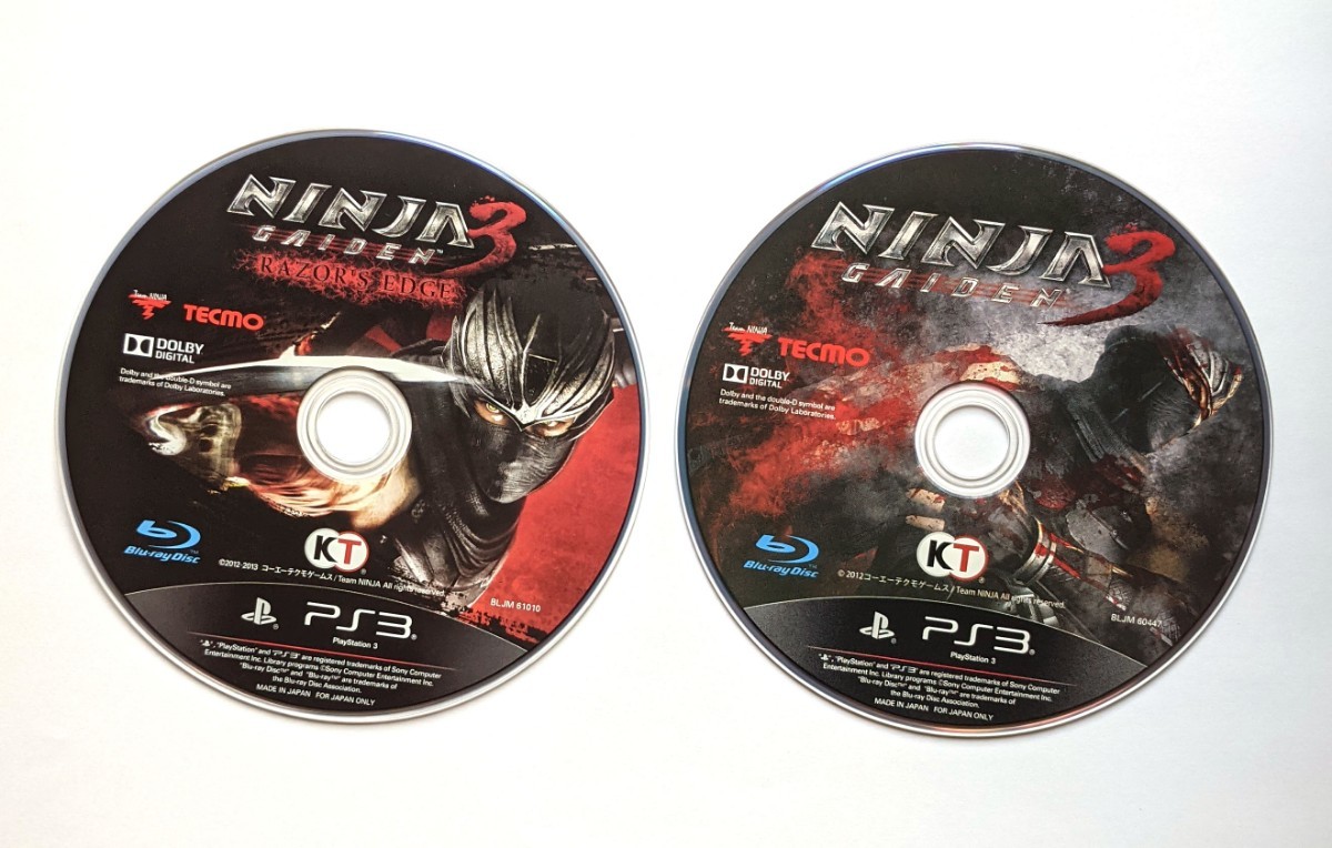 【PS3】NINJA GAIDEN 3 & NINJA GAIDEN 3: Razor's Edge（忍者龍剣伝 外伝）