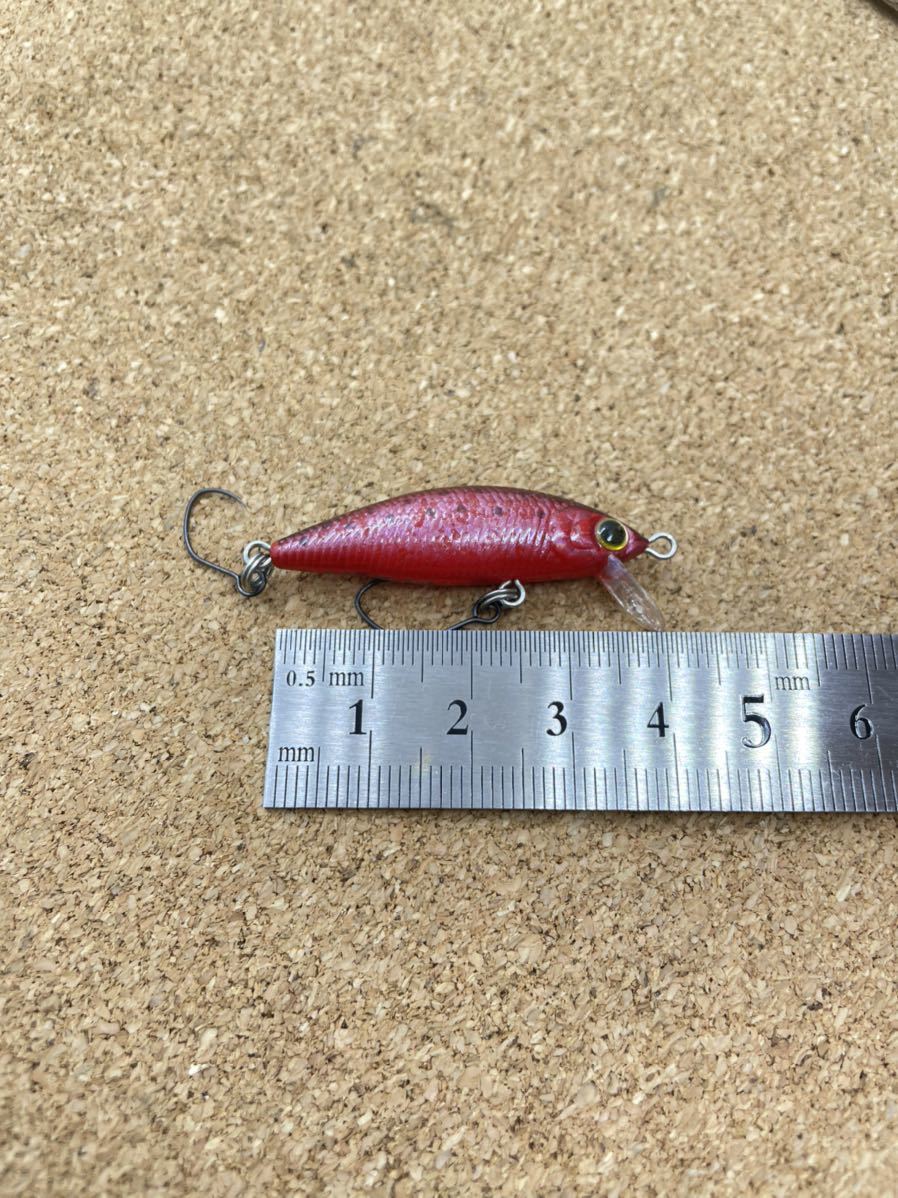 [ little Kirakira coating ( official ). peeling equipped ] Lucky Craft baby Minaux 40S weight 1.9g[ lure 13508]