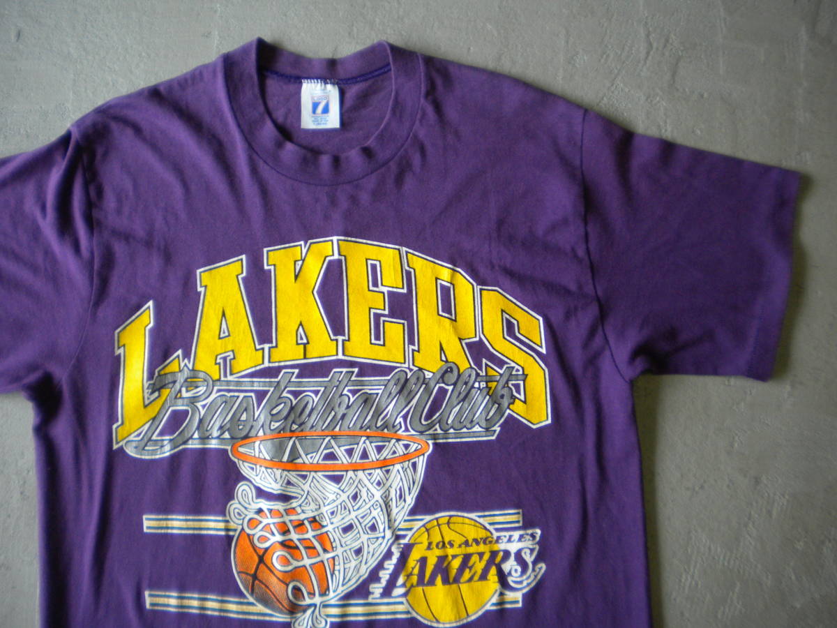 90s ビンテージ LA LAKERS レイカーズ Tシャツ NBA バスケットボール