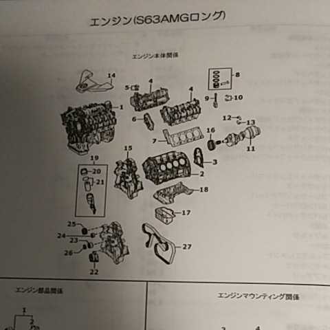  【パーツガイド】☆メルセデス・ベンツ　Ｓクラス　２２１＃　H17.10～　２００７年版 【絶版・希少】_画像9