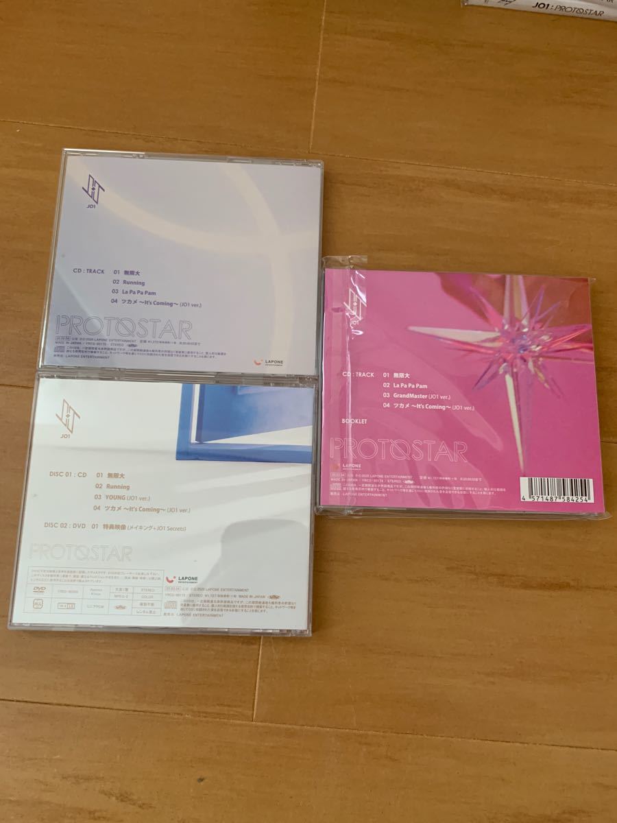 PayPayフリマ｜JO1 PROTOSTAR CD まとめ売り 初回限定版 45枚セット 初回限定盤 DVD