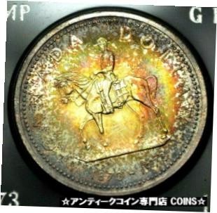 【送料無料】 PROOF SILVER CANADA 1973 アンティークコイン 銀貨 金貨 DOLLAR #4302 100T その他