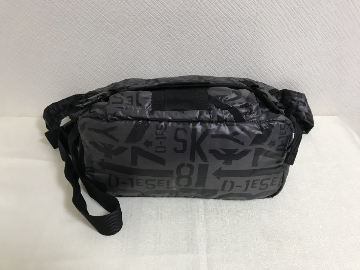 美品本物ディーゼルDIESELナイロンショルダーバッグボディ 美品本物ディーゼルDIESELナイロンショルダーバッグボディ