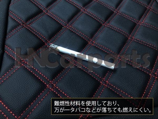 いすゞ ファイブスターギガ シートカバー 車種専用 ギガ内装 トラック用シートカバー シート保護 汚れ防止 運転席のみ ブルーステッチ_画像5