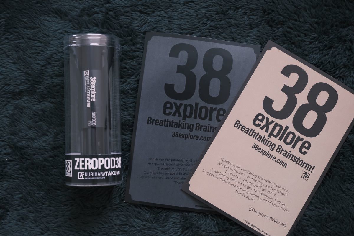 新品未使用 38explore ZEROPOD ブラック OD - ライト・ランタン
