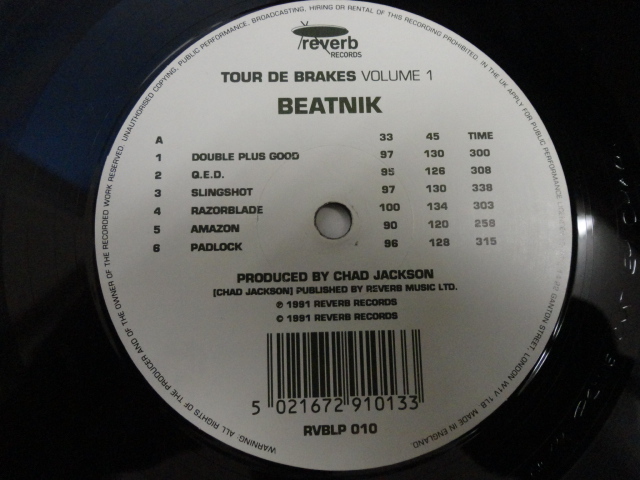 Beatnik - Tour De Brakes Volume 1 使えるブレイクビーツ集 BPM記載 サンプリングに!_画像3