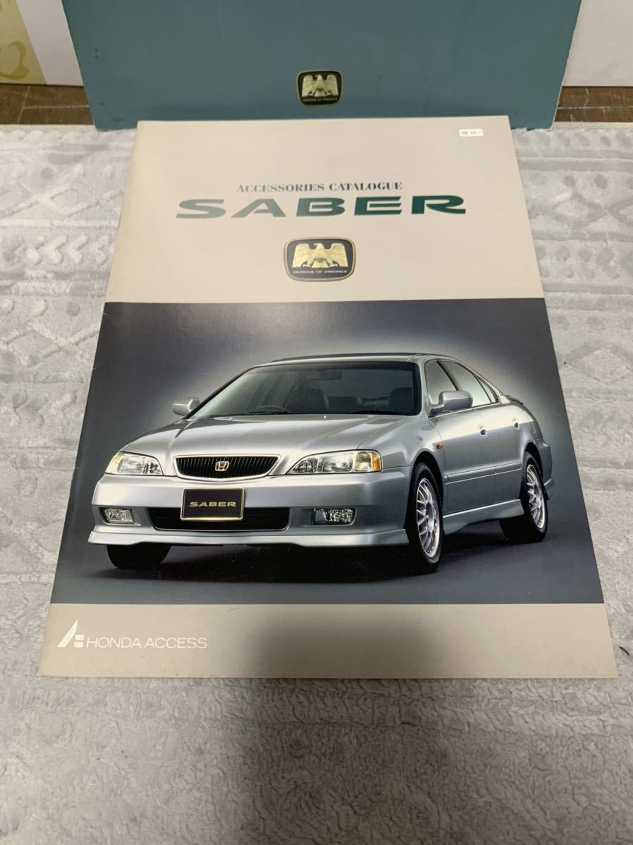 Honda Saber старый машина автомобиль каталог 1999 год 11 месяц HONDA SABER аксессуары каталог есть 