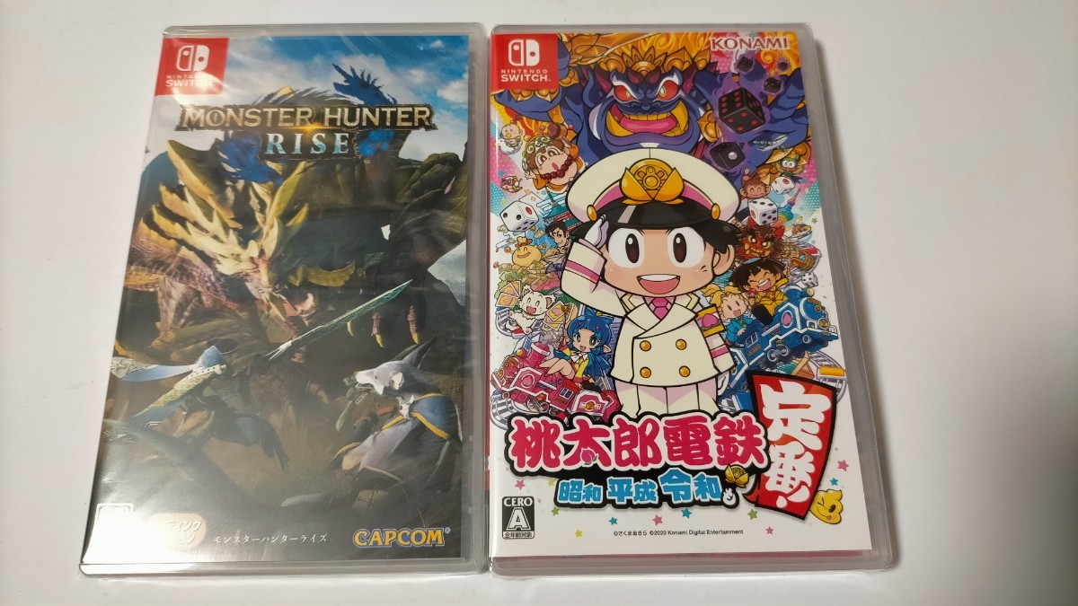 Nintendo Switch『モンスターハンターライズ』＆『桃太郎電鉄』