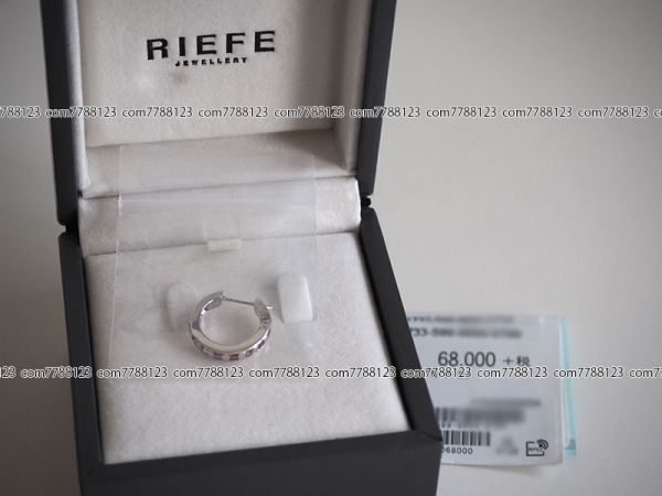 保管品◎７.４万◎RIEFE JEWELLERY◎シルバー 色石 ピアス(片耳)リーフェ ジュエリーARROWSカラーストーン イヤリング アクセサリー_画像2