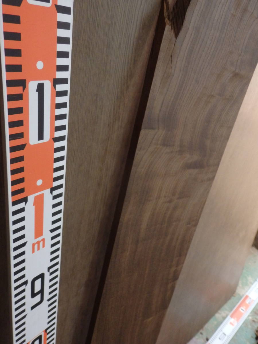 b1061632 神代欅●厚約 2cm☆無垢板１枚板 木材 板 DIY 板材 天板 棚板 テーブル 看板 花台など種類豊富！_画像6
