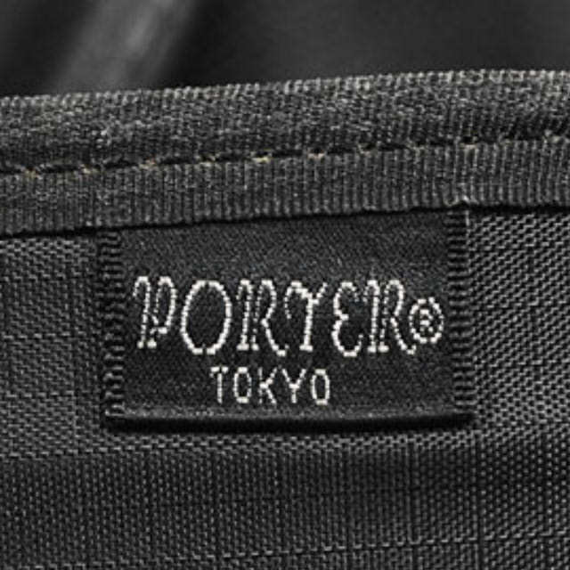 即決☆日本製 PORTER☆レザーコンビビジネスバッグ ブラック 黒 2way