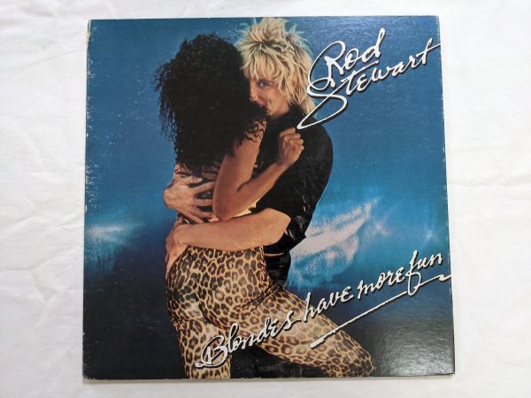 【良盤】Rod Stewart Blondes Have More Fun 国内盤 LP P-10602W_画像1