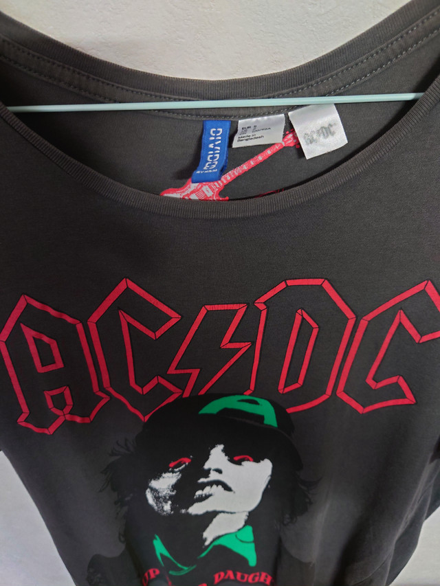 ＊古着 AC/DC/T-shirts(Sサイズ)オーストラリア・ロック DMZ MC5 Dr.Feelgood IGGY POP STOOGES THIN LIZZY PLASMATICS DWARVES_画像2