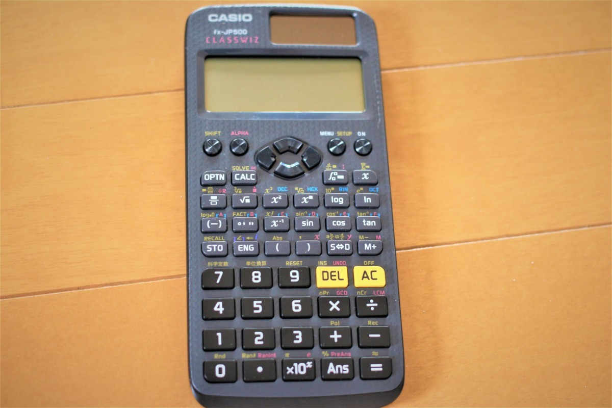 カシオ関数電卓 FX-JP500