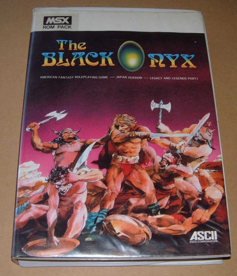 即決【MSX】ザ・ブラックオニキス（箱・説明書付き）【BPS/アスキー】_画像1