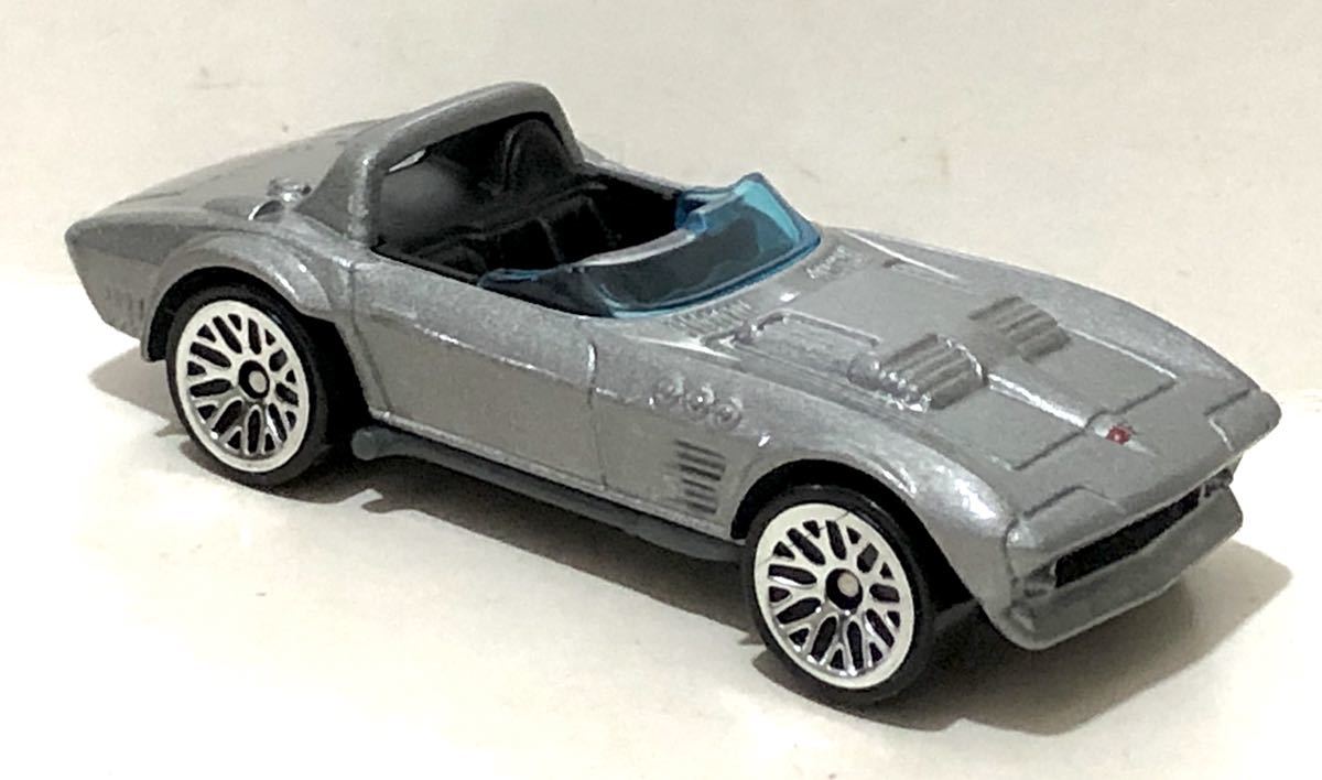 ラスト セット 限定 カラー 1963 Chevrolet Corvette Grand Sport Roadster シボレー コルベット グランドスポーツ 2019 Silver シルバー_画像4