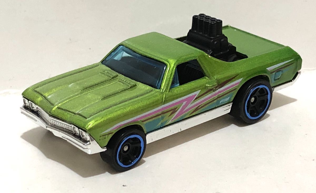 レア ラスト 限定 カラー 1968 Chevrolet El Camino Chevy GM シボレー エルカミーノ 2020 Phil Riehlman フィル リールマン グリーン 絶版_画像1