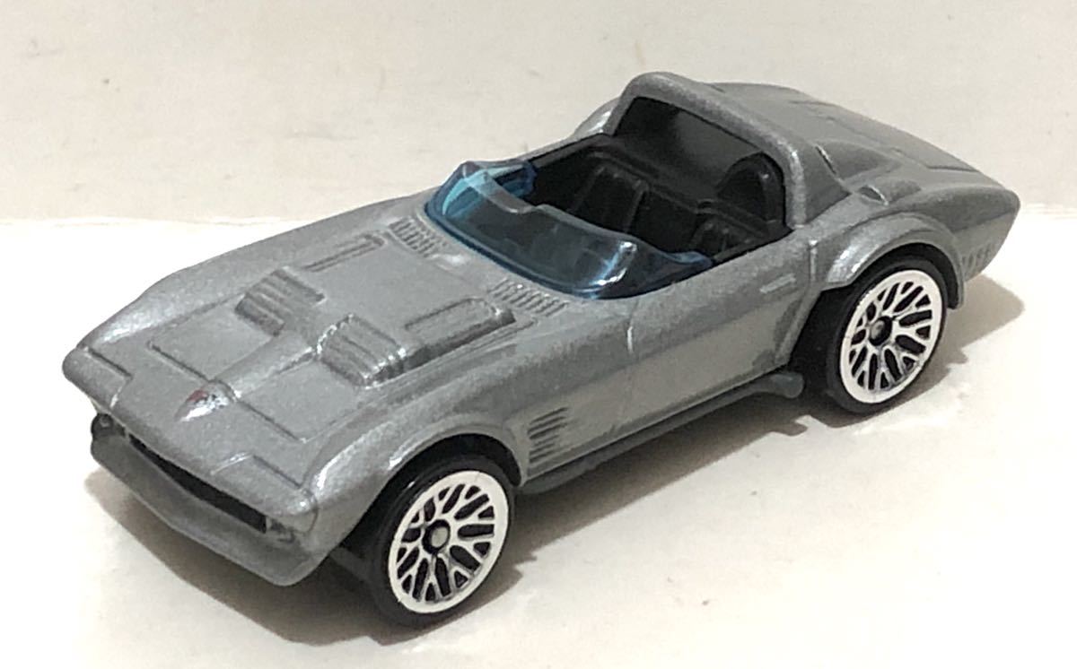 ラスト セット 限定 カラー 1963 Chevrolet Corvette Grand Sport Roadster シボレー コルベット グランドスポーツ 2019 Silver シルバー_画像1