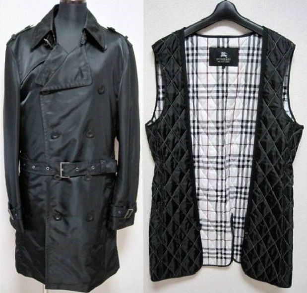 品質が LABEL BLACK BURBERRY 同様 新品 L サイズ 希少 ブラックレーベル バーバリー ジャケット 黒 コート トレンチ ナイロン ポコノ ライナー付 コート 品質が LABEL BLACK BURBERRY 同様 新品 L サイズ 希少 ブラックレーベル バーバリー ジャケット 黒 コート トレンチ ナイロン ポコノ ライナー付 コート