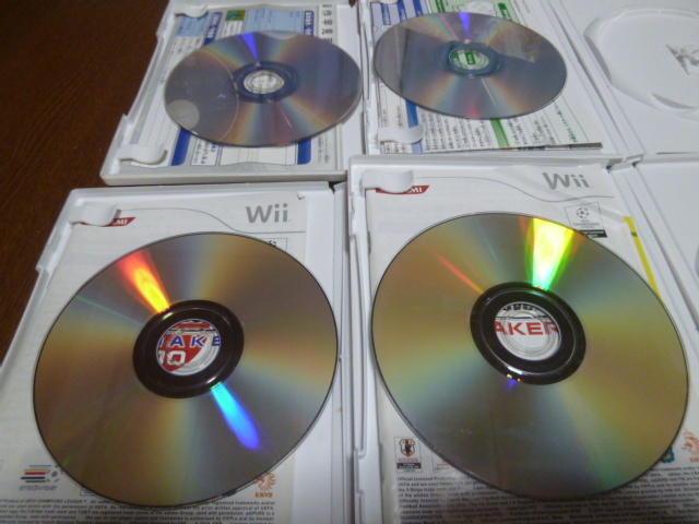 S21【即日配送 送料無料 動作確認済】 Wiiソフト　ウイニングプレーメーカー　2008　2010　蒼き侍の挑戦　2011　