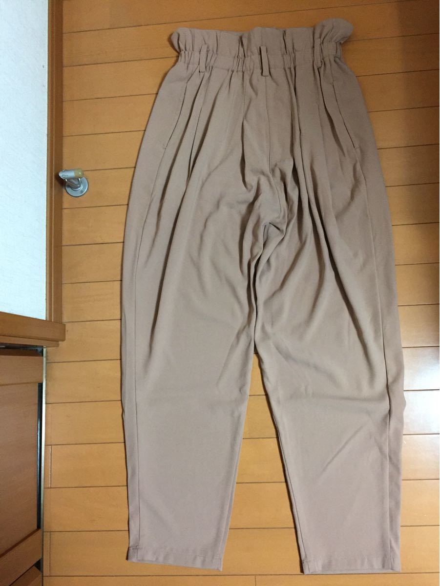 新品☆アーバンリサーチ☆エフォートレスタックパンツ ピンクベージュ