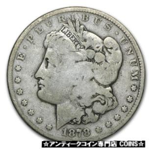 シルバー ゴールド アンティークコイン 1878-CC Morgan Dollar Good