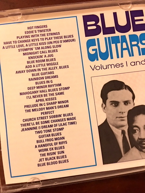 Eddie Lang & Lonnie Johnson★... *  ...＆... *  ... 2CD/Blue Guitars I & II ... передний  блюз  *   гитара     Pioner  ,  редкий  пластинка 