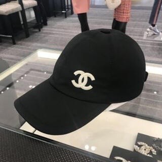 CHANEL シャネル キャップ 帽子 男女兼用 ブラック 新品未使用 タグ