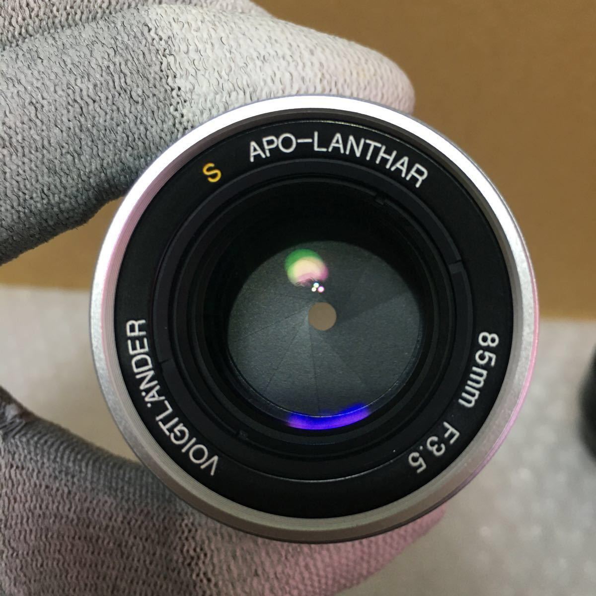 中古 フォクトレンダー S APO LANTHAR 85mm F3.5 ニコンS用 中古 フォクトレンダー S APO LANTHAR 85mm F3.5 ニコンS用