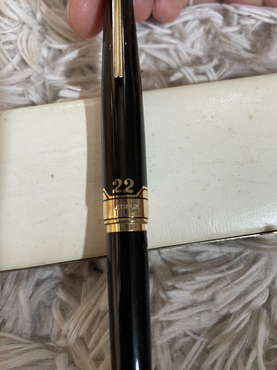 Pilot PS2P-60 22k PLATINUM 万年筆 インク ケース付き