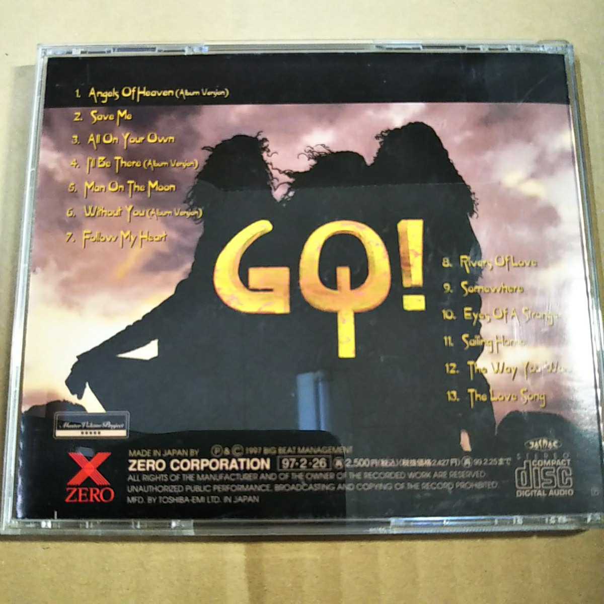 中古CD FAIR WARNING / フェア・ウォーニング『GO!』国内盤/帯有り XRCN-1292【1382】_画像4