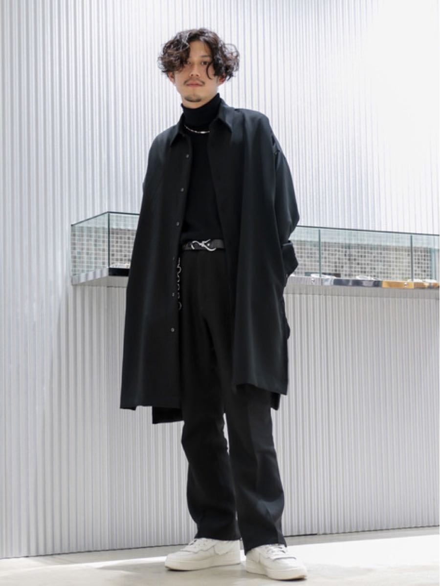 【2021年春夏】新品 Lui's サイドスリットビックシルエットシャツコート Yohji Yamamoto