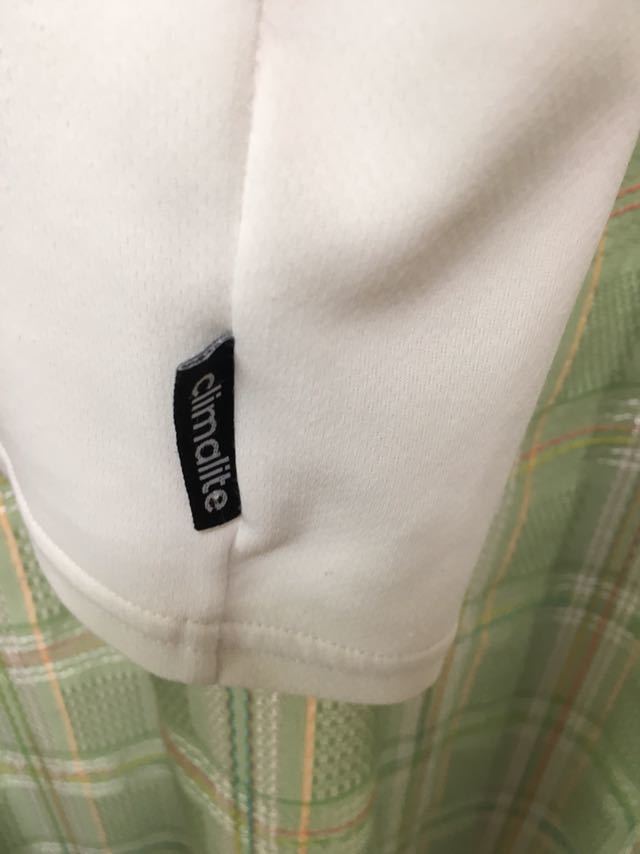 #Mサイズ アディダス メンズ トップス 半袖Tシャツ トレーニングシャツ 白 adidas_画像5