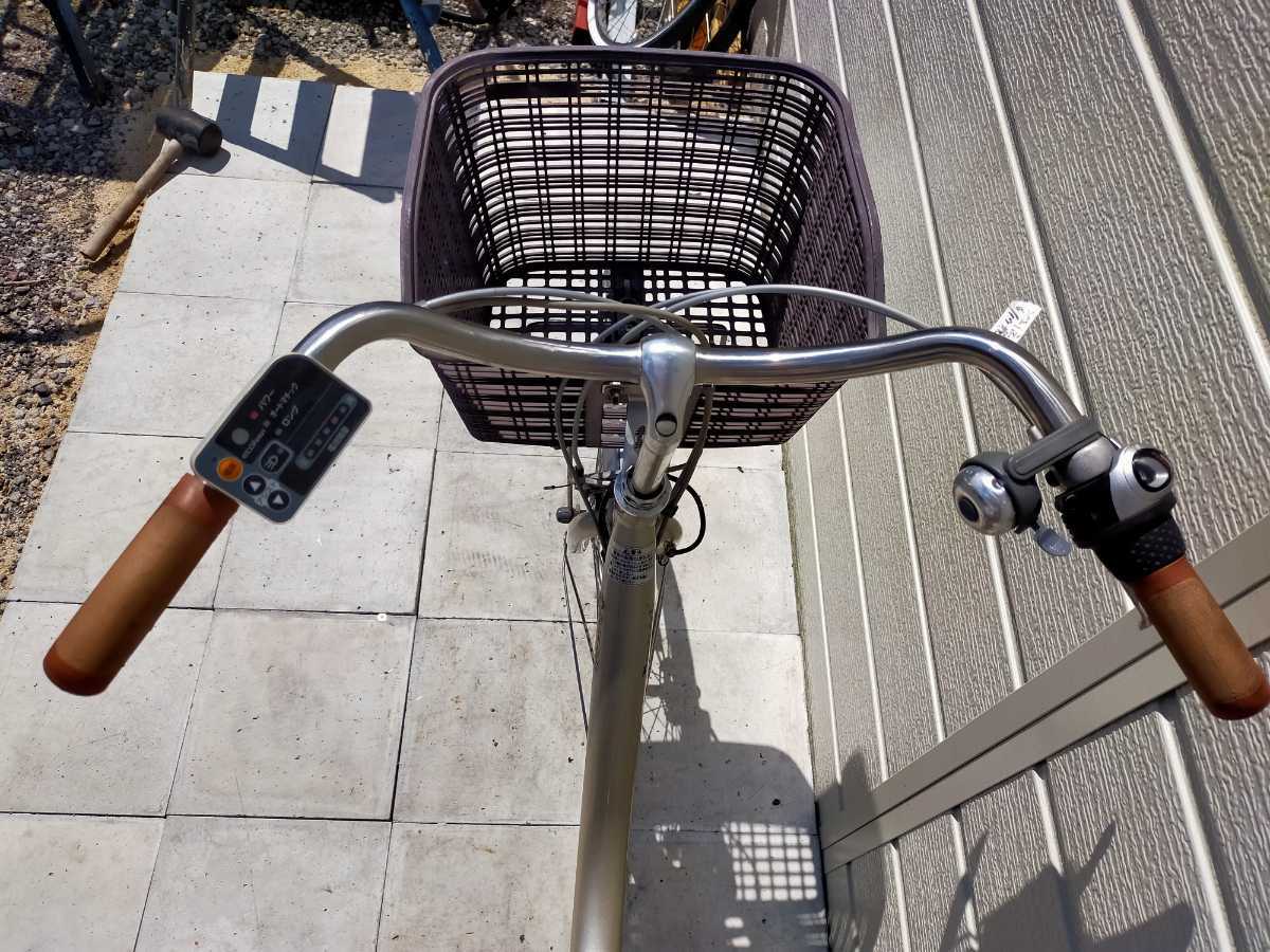 パナソニック VIVI LIGHTU 電動アシスト自転車 24インチ ENDU433 2014年 内装3段変速 8.0Ahバッテリー・充電器 整備済み自転車！ 061703_画像8