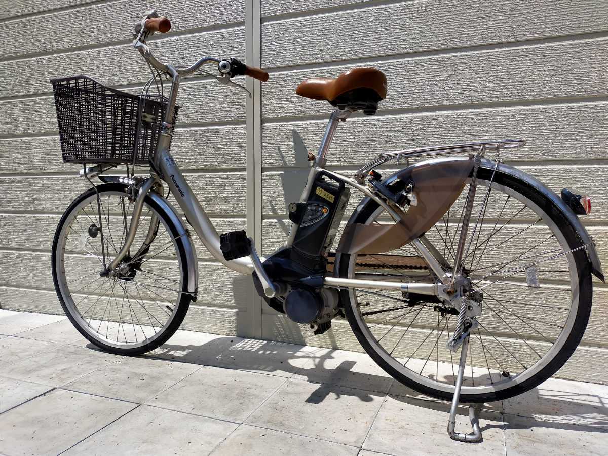 パナソニック VIVI LIGHTU 電動アシスト自転車 24インチ ENDU433 2014年 内装3段変速 8.0Ahバッテリー・充電器 整備済み自転車！ 061703_画像6