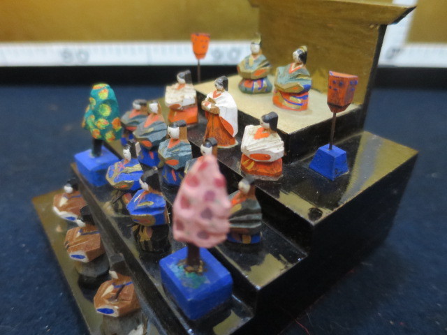 2022春の新作 【ミニチュァ館】「0558豆雛」雛道具・屋台、家屋、田舎