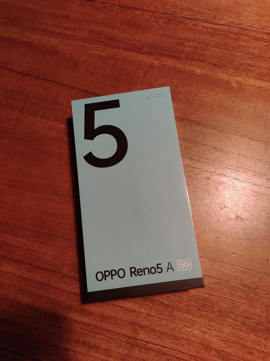 OPPO Reno5 A 5G 未使用 見開封 SIMフリー