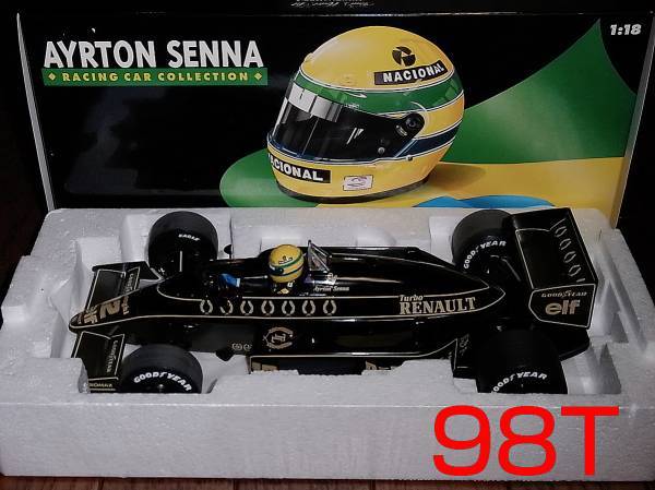 1/18 ロータス ルノー 98T ターボ セナ 1986 RENAULT セナコレ LOTUS