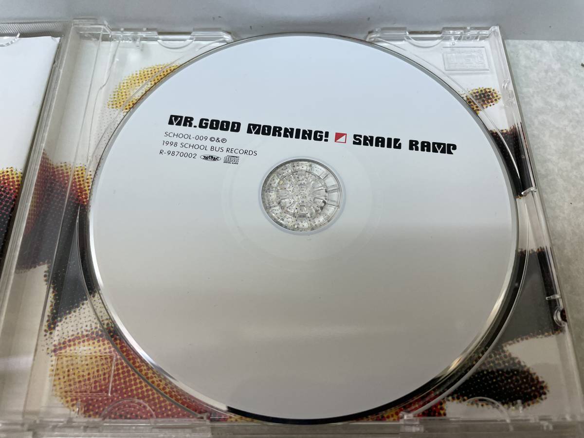 【C-15-4026】　　MR.GOOD MORNING! SNAIL RAMP CD 視聴確認済_画像3