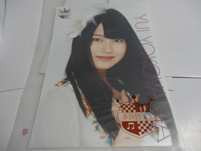 Akb48カフェ ショップ生写真ポスター 横山由依 第64弾 かわいい 第64弾 Akb48カフェ ショップ生写真ポスター 横山由依 第64弾 かわいい 第64弾