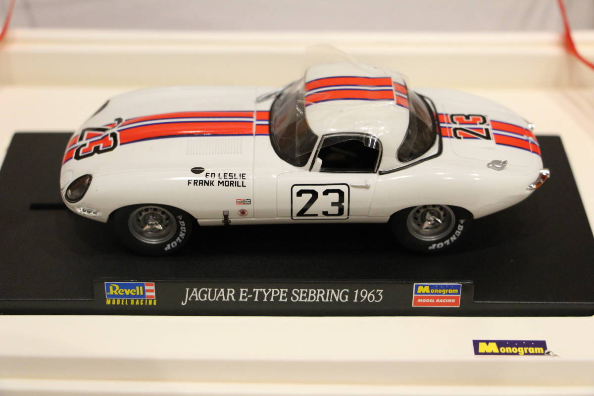 3000台限定 REVELL JAGUAR E-TYPE SEBRING 1963 1/32 Monogram レベル スロットカーの画像6