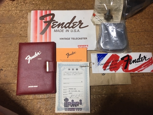 Fender USA　 カスタムショップ　TELECASTER　CUSTOM　美品　1962_画像8