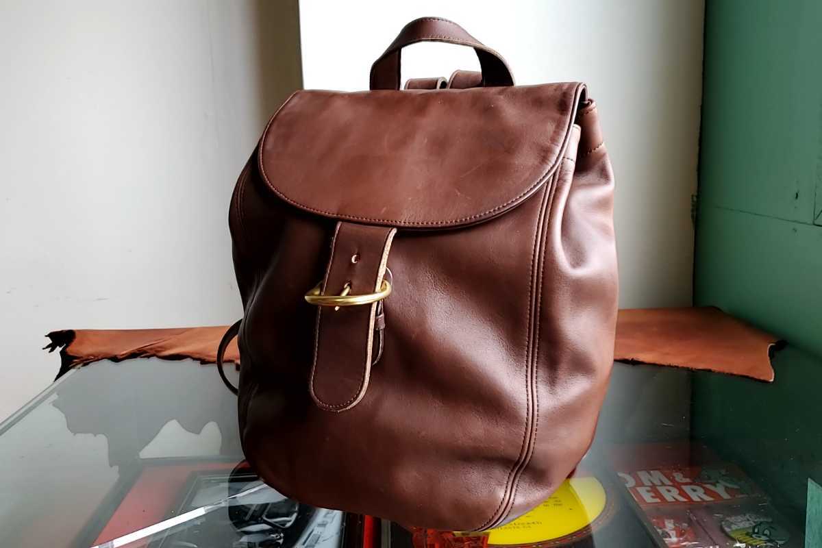 s USA製 オールドコーチ OLD COACH レザー リュック No L5H