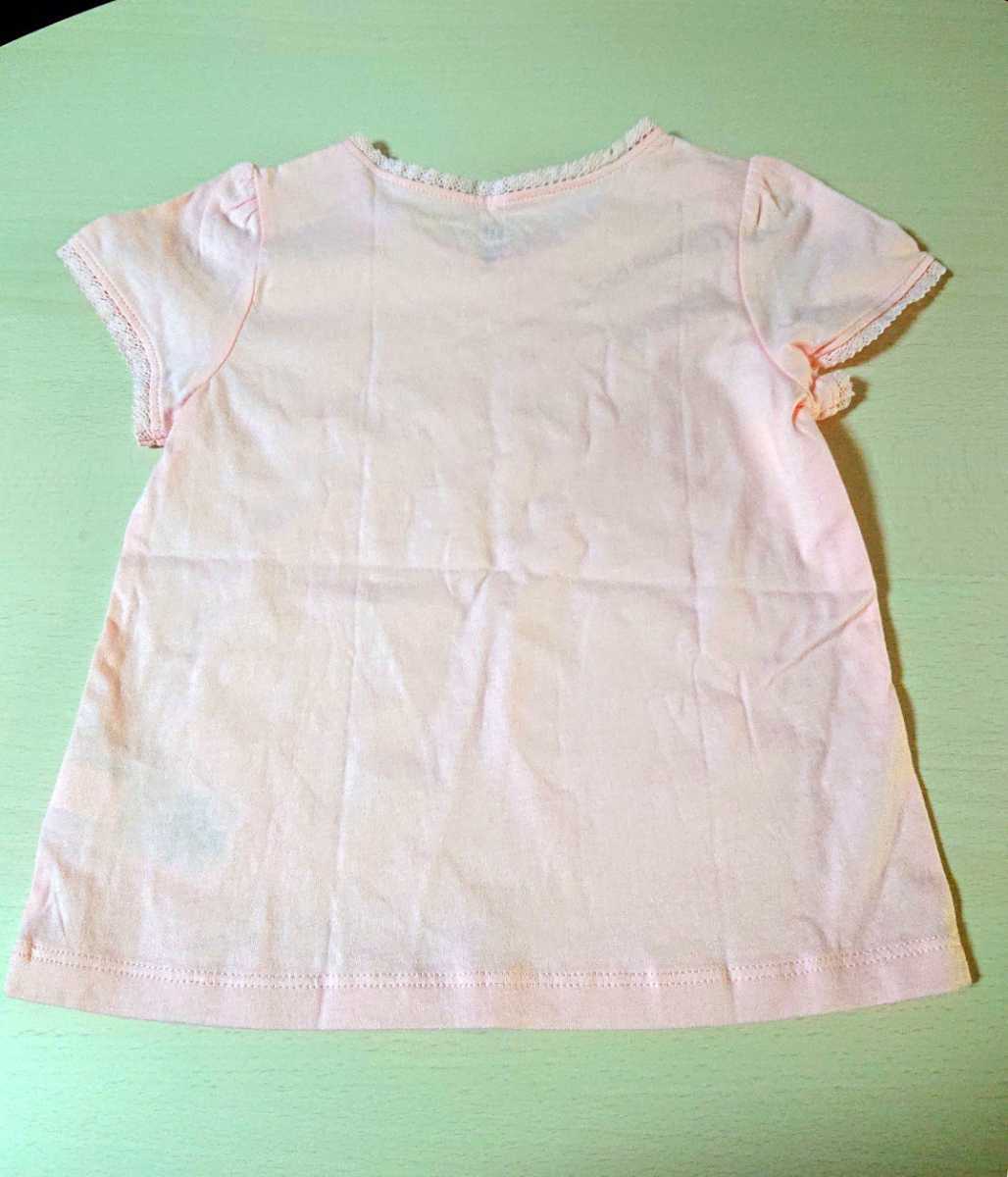 babyGAP ベビーギャップ 女の子90 Tシャツ 未使用 新品タグ無し 1枚着 インナー