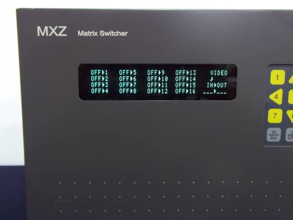 MEIKO MXZ32-16R AVマトリクス スイッチャー メイコーテック_画像2