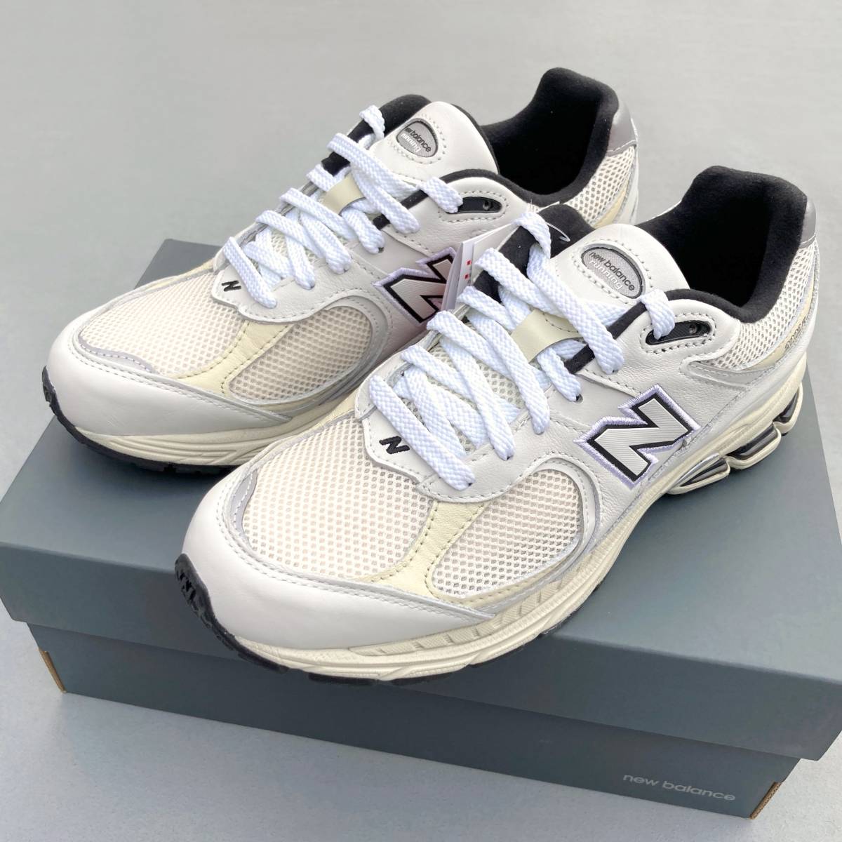 国内正規品 エディフィス購入 New Balance ML2002RQ OFF WHITE US8 26cm 新品未使用 スニーカー NB オフホワイト 白 ml2002r q_画像1