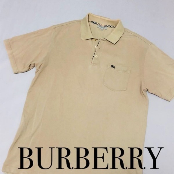 本日お昼迄早い者勝ち!!最終 値下げ!! バーバリー ロンドン BURBERRY LONDON 半袖ポロシャツ ノバチェック