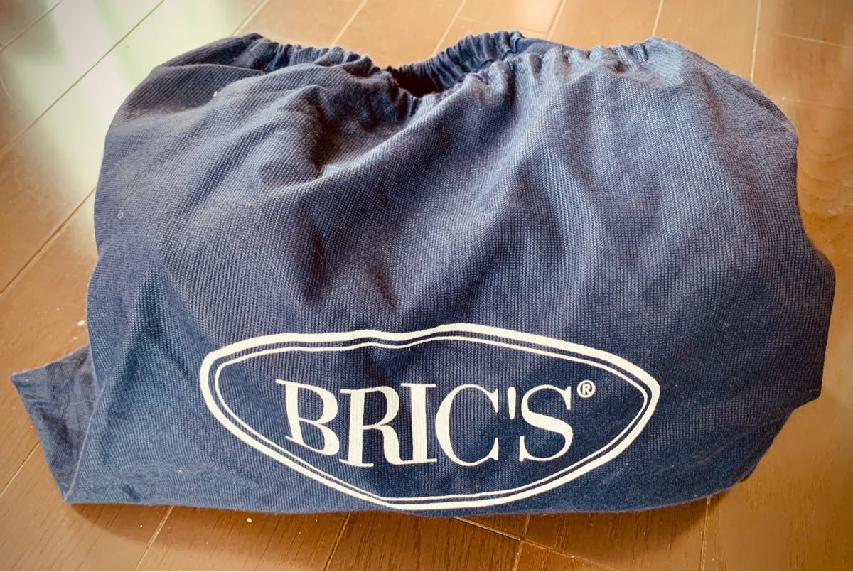 BRIC'S ブリックス 薄いイエローのレザーのバッグ イタリア製