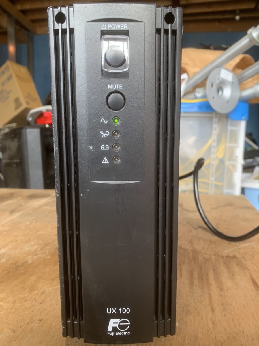 専門店の安心の1ヶ月保証付 富士電機 小型UPSUX100シリーズ750VA/525W/自立) PET751J1CA HFP | bamboowa.com.au